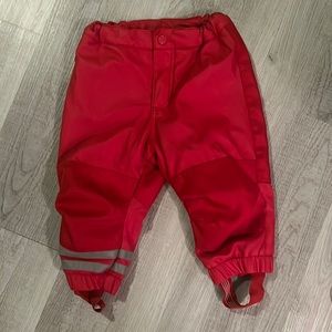 Red pants out wear by Lindex 80cm (size 2t)